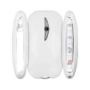 Genesis G90RS4 2022 Genuine Smart Remote Key 4+1 Buttons 433MHz White Color 95440-T4010