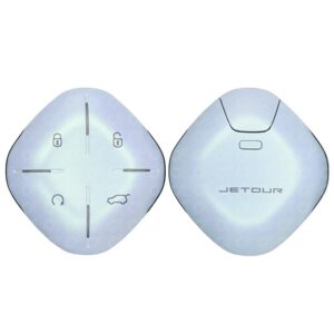Jetour Dashing X90 X70 Plus Genuine Without Bag Smart Remote Key 4 Buttons 433MHz SUV White Shiny