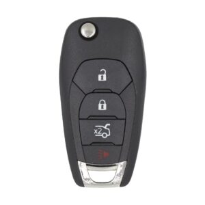 Chevrolet 2019 Flip Remote Key 4 Buttons 315Mhz PCF7941E Transponder