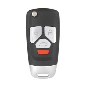 Keydiy KD Universal Flip Remote Key 3&##x2B;1 Buttons Audi Type B26-3+1