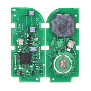 KeyDiy KD TB02-3 Lexus Universal Smart Key PCB 3 Buttons With 8A Transponder