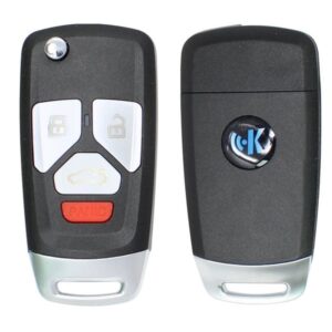 Keydiy KD Universal Flip Remote Key 3+1 Button Audi Type B27-3+1