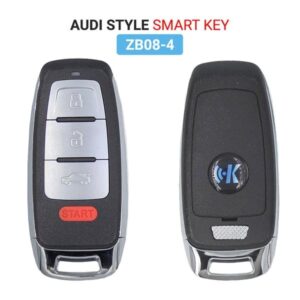 Keydiy KD Universal Smart Remote Key 3+1 Buttons Audi Type ZB08-4